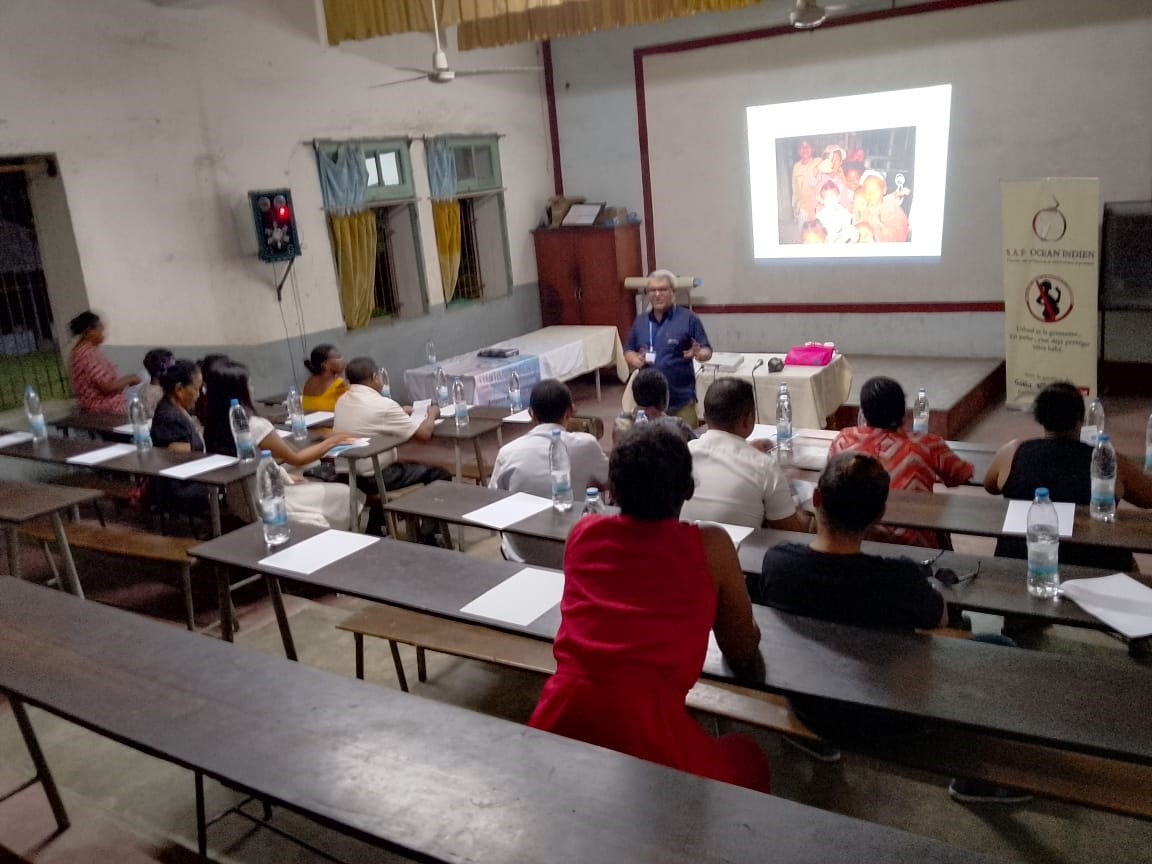 Sensibilisation professionnels santé à Toamasina en 2024